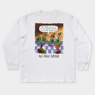 ELF HELP GROUP Kids Long Sleeve T-Shirt